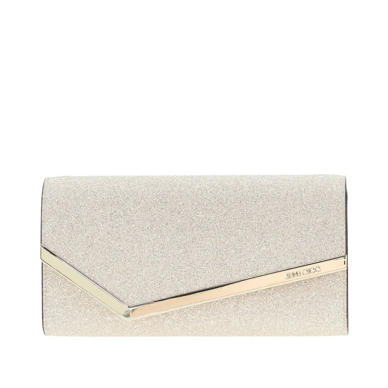 Pochette 'Emmie' glitterata JIMMY CHOO