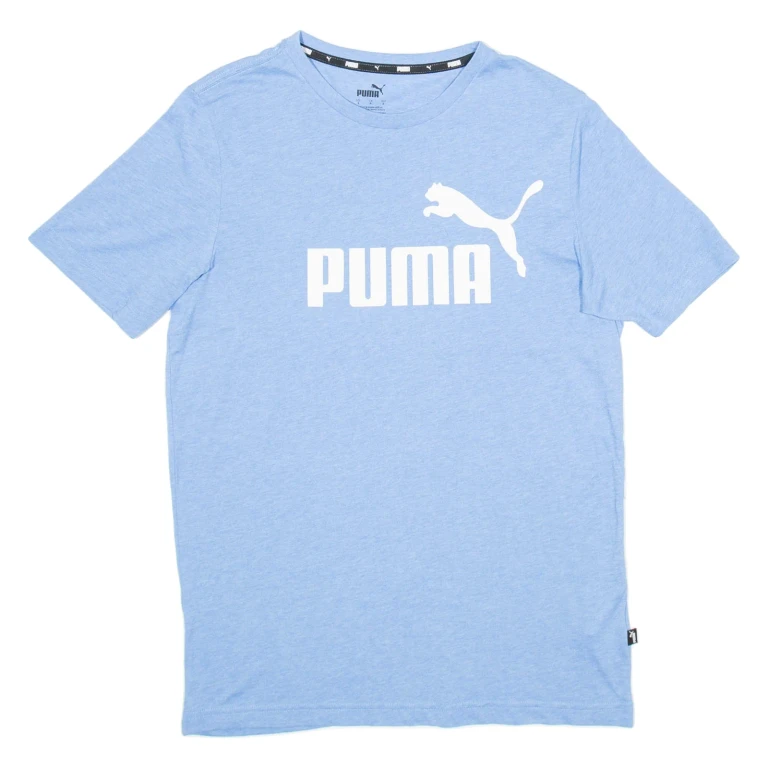 PUMA Mens T-Shirt Blue S