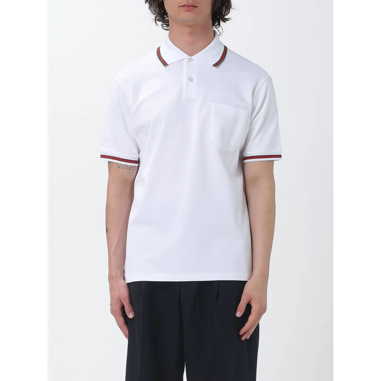 Polo Shirt Men color White (795174XJEOX9692)