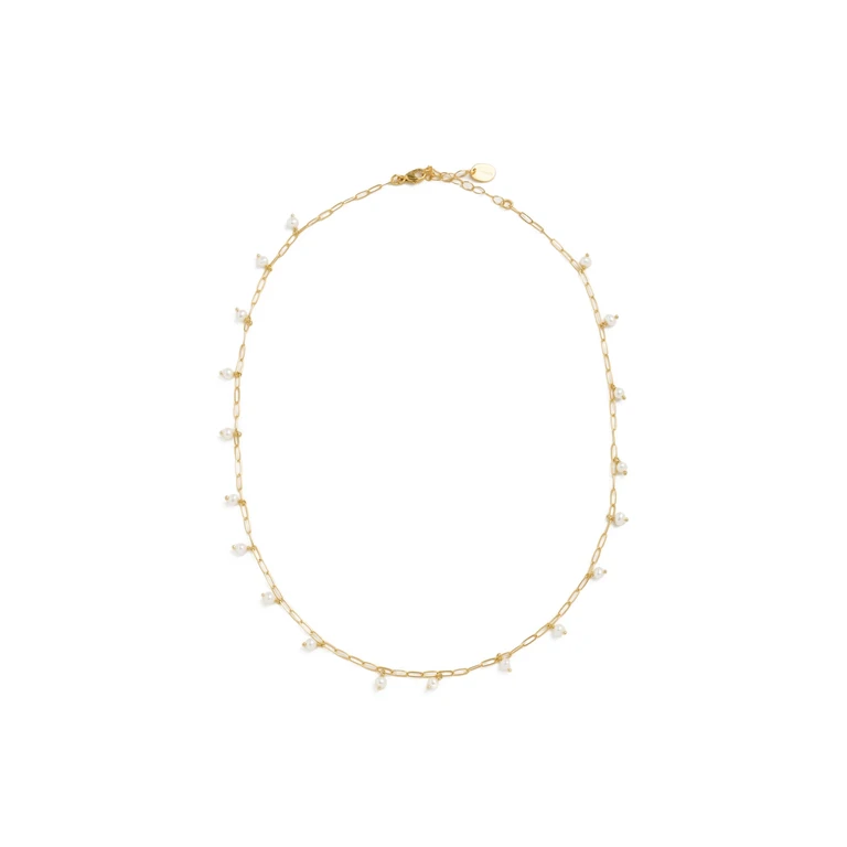 Cayman Pearl Necklace White Pearl One Size