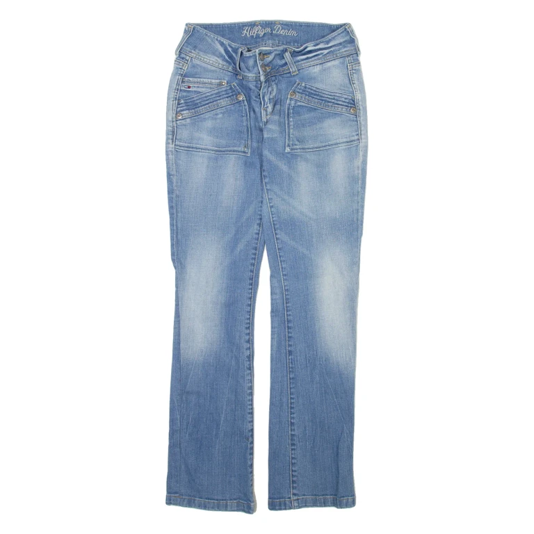 TOMMY HILFIGER Mens Jeans Blue Regular Straight W26 L30