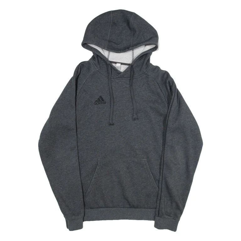 ADIDAS Womens Grey Hoodie S
