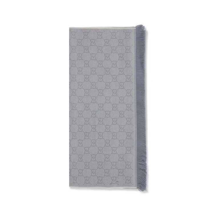 Gucci Gray Wool Scarf - Women