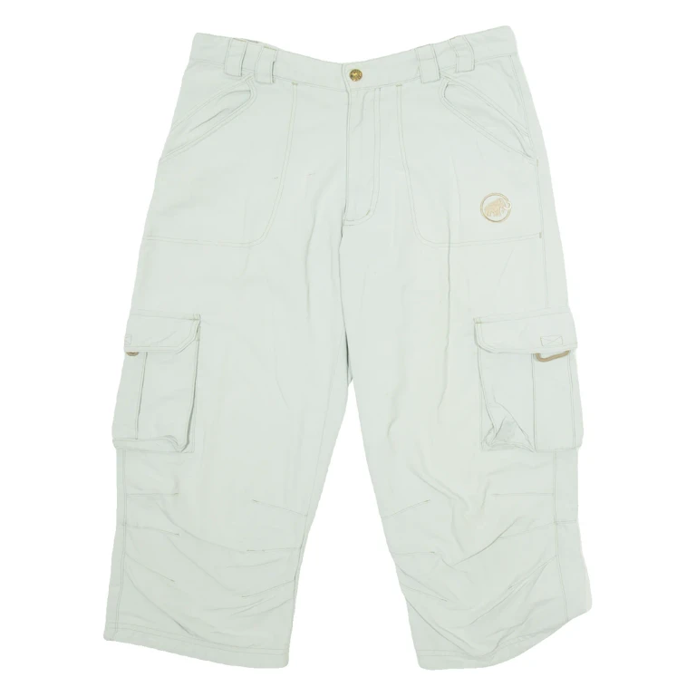 MAMMUT Mens Pedal Pushers Shorts Grey M W32