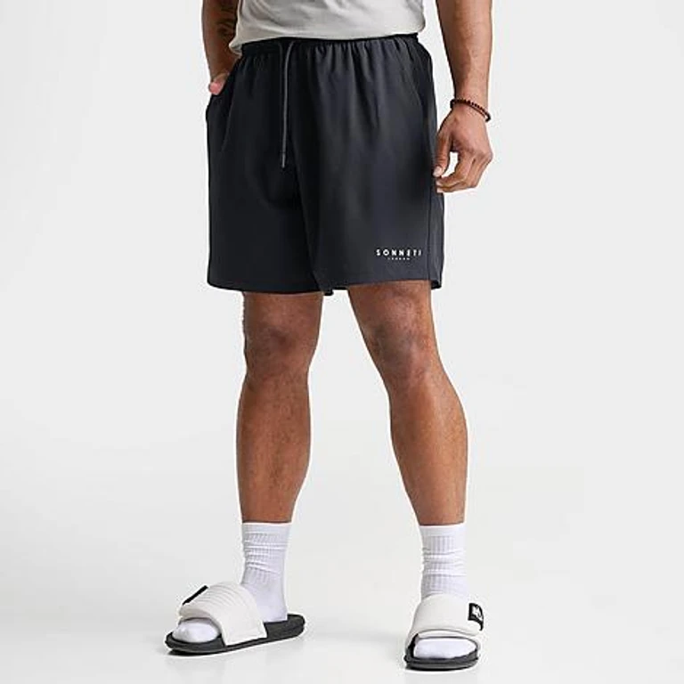 Men's London City Shorts in Black/Reflective Size: Small