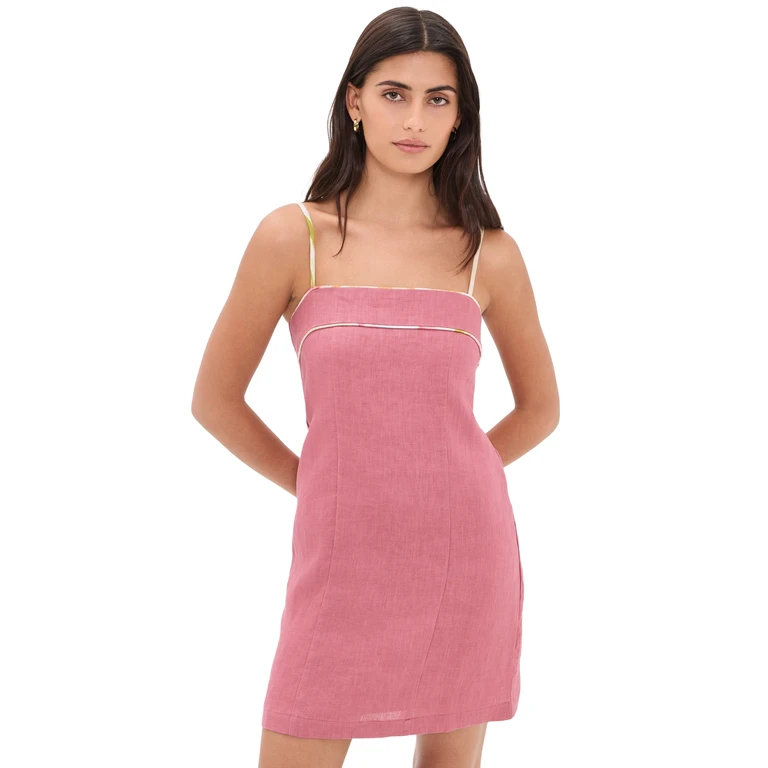 Little Lies Frieda Mini Dress Rose M