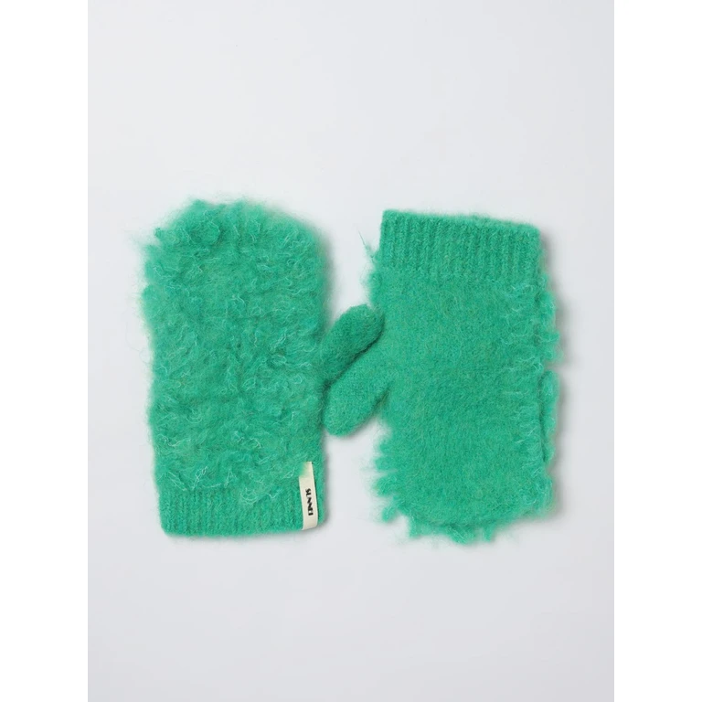 Gloves Men color Green (ACCXSAC0267319)