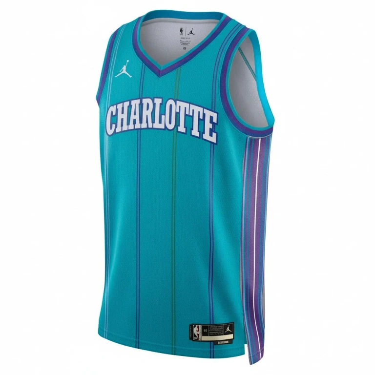 Men's Nba Hornets Hardwood Classic Edition Swingman Jersey