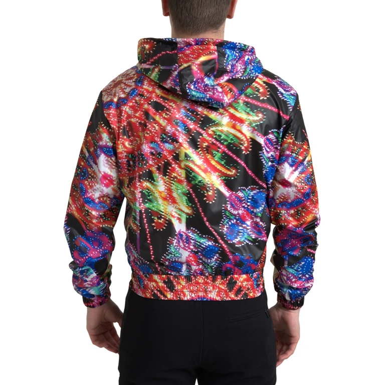 Dolce & Gabbana Multicolor Hooded Sweatshirt Sweater Clothing - Men