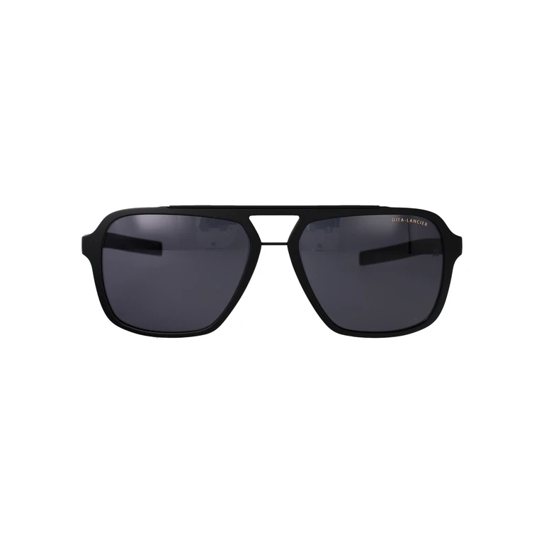 Dita Dls415-A-03 03 Matte Black Metal Sunglasses - Men