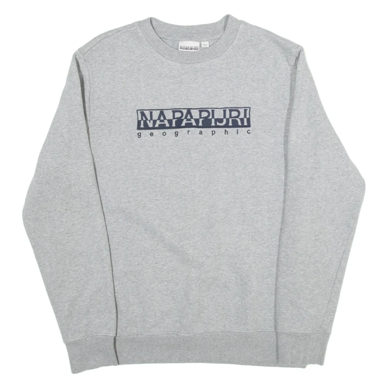 NAPAPIJRI Womens Sweatshirt Grey S