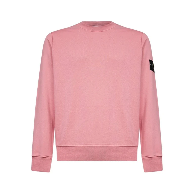 Stone Island Organic Cotton Fleece Sweatshirt