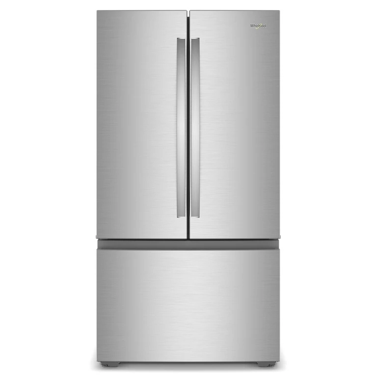 Maximize organization and minimize clutter with 5 storage zones in our large capacity counter depth French Door refrigerator. in Black Stainless Finish