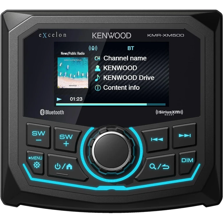 KMR-XM500 Marine Digital Media Receiver (does not play CDs)
