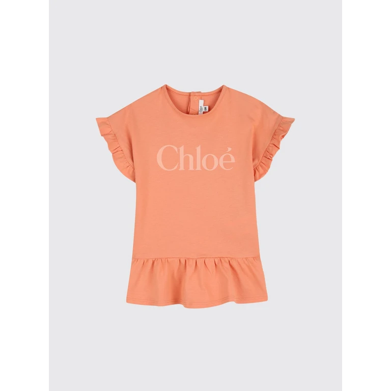 CHLOÉ Romper Kids color Apricot (C2089643A)