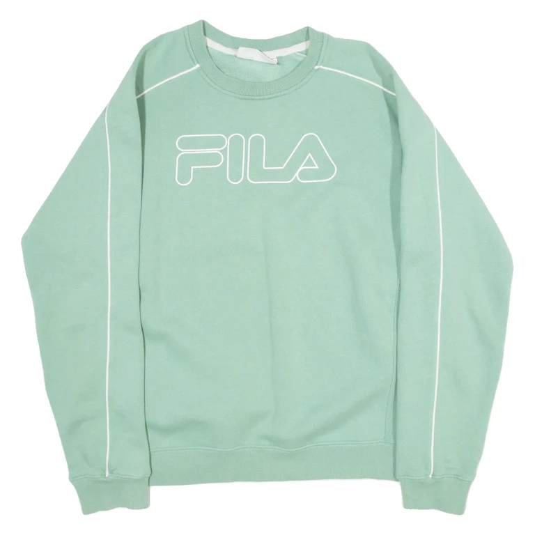 FILA Womens Sweatshirt Green M