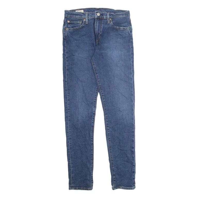 LEVI'S 512 BIG E Jeans Mens Blue Slim Tapered W30 L34