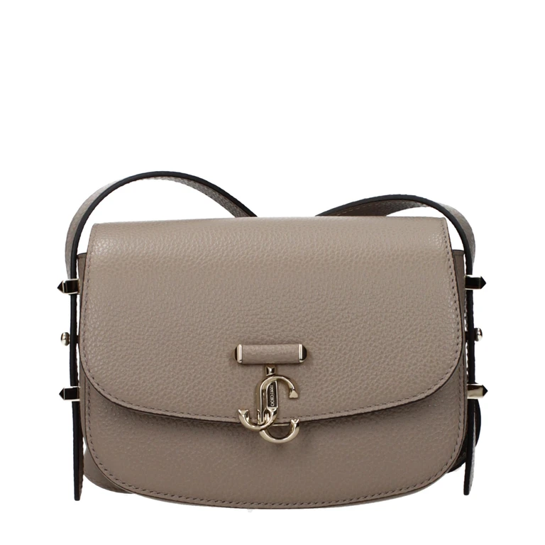 Jimmy Choo Gray Leather Crossbody Bag - Women