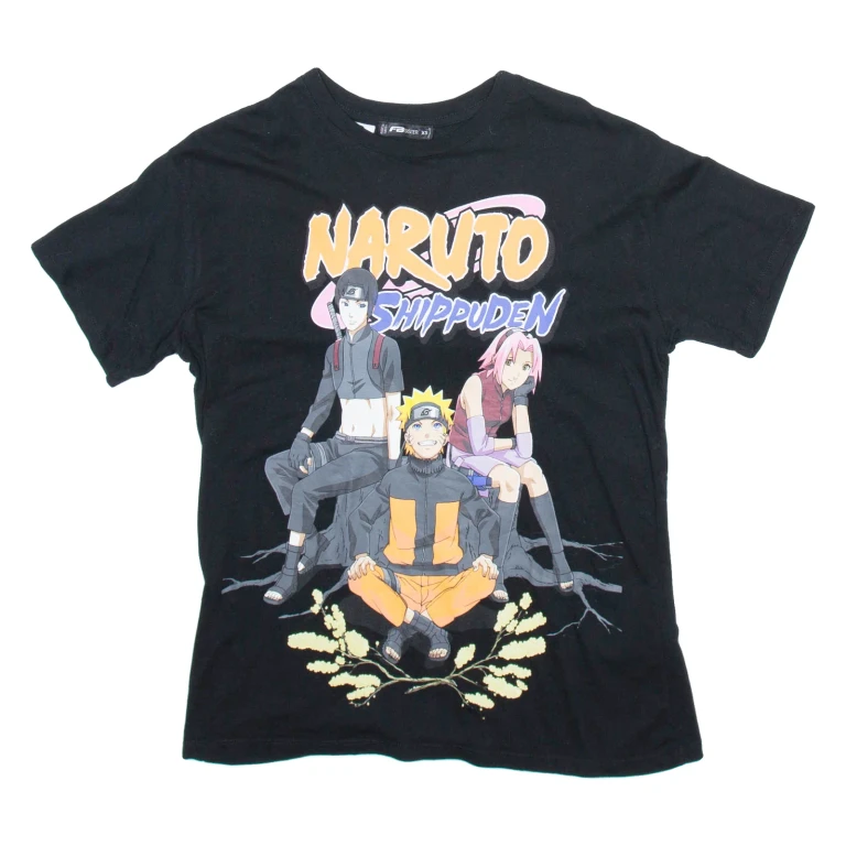 FB SISTER'S Haruto Shippuden Womens T-Shirt Black XS