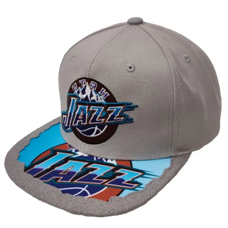 Men's NBA Munch Time Snapback Hwc Jazz Snapback Caps