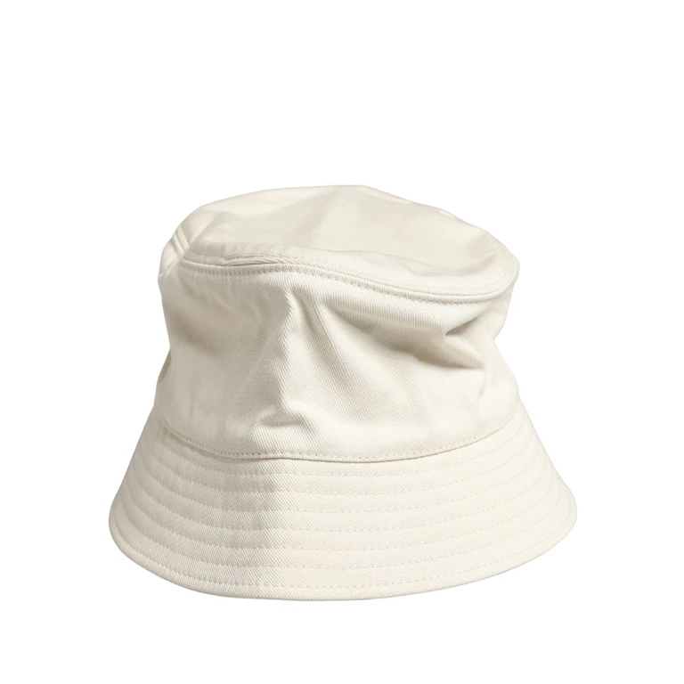 Dolce & Gabbana Men White Cotton Bucket Fisherman Capello Hat - Men