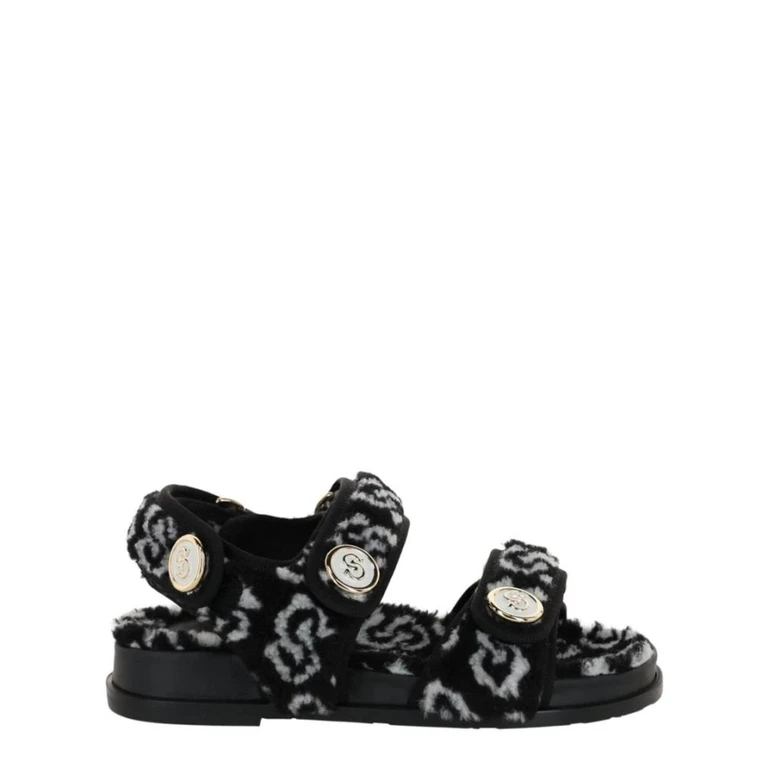 Ferragamo Womens Black Sandals