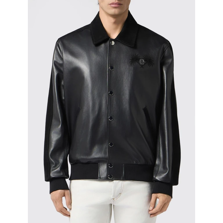 Jacket Men color Black (PAFCMLB2047PLE022N02)