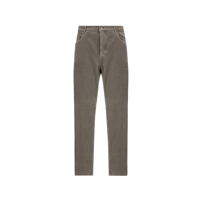 Brunello Cucinelli Corduroy Straight-leg Trousers