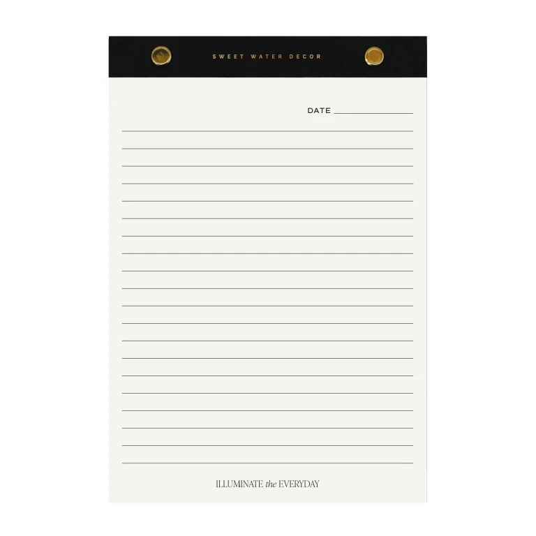 Gold Rivet Basic Notepad
