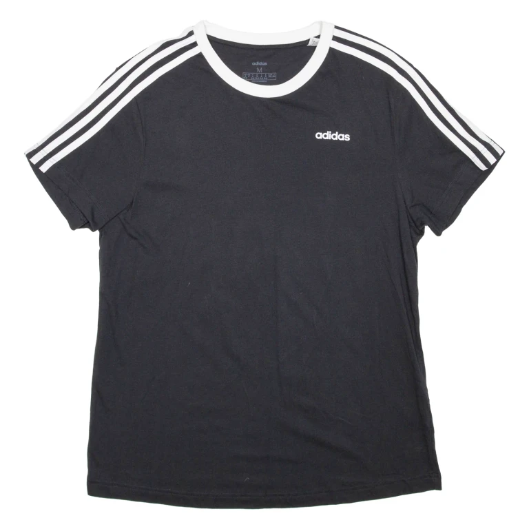 ADIDAS Womens T-Shirt Black M (JJ1-151024-5303)