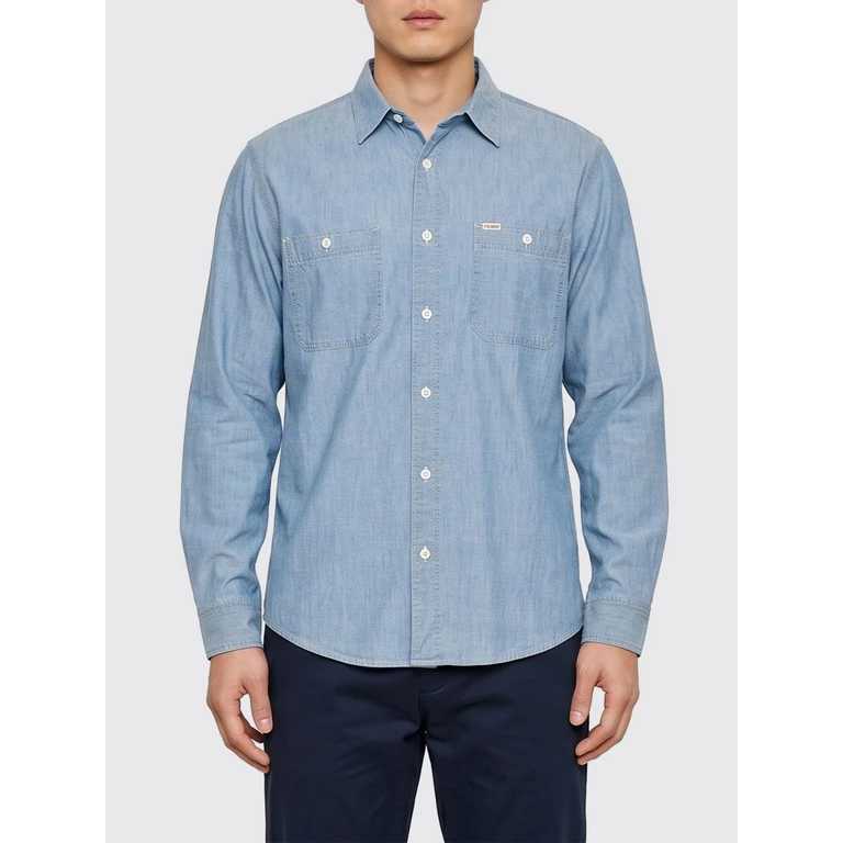 Shirt Men color Indigo (FMCAM0011W0132482)