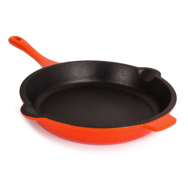Neo Cast Iron Fry Pan 10", Orange