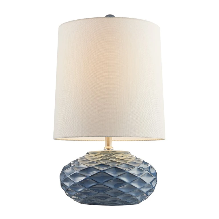 Harlan Blue Table Lamp