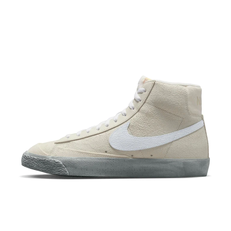 Men's Blazer Mid '77 Emb 'Summit White Phantom' Sneakers