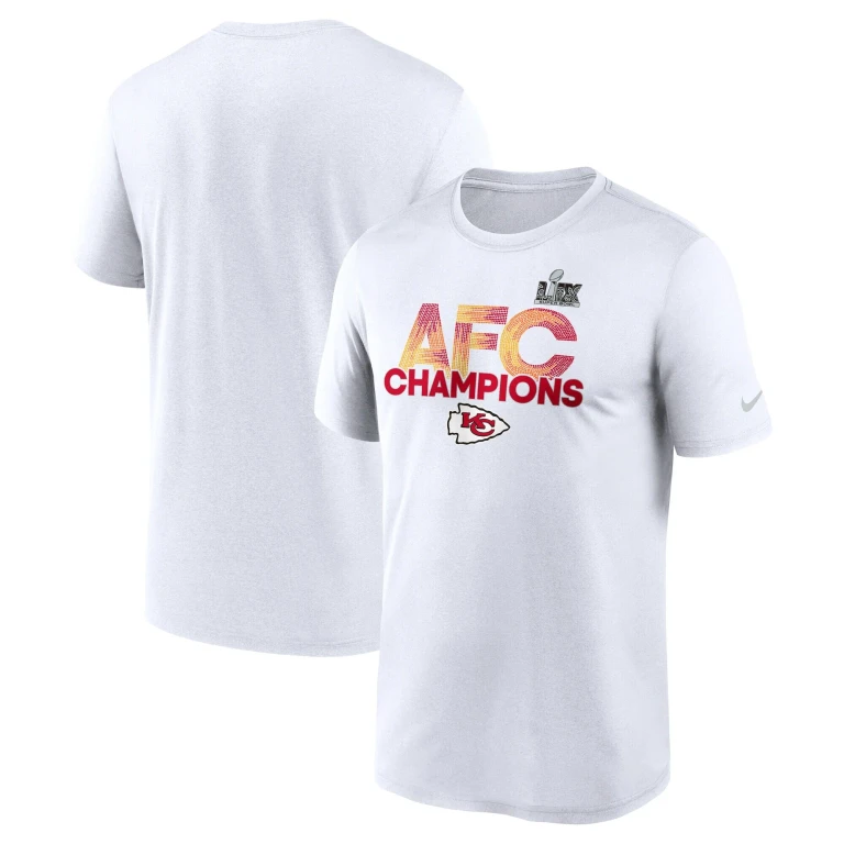 Men's Chiefs 2024 Afc Champions Legend T-Shirt T-Shirts