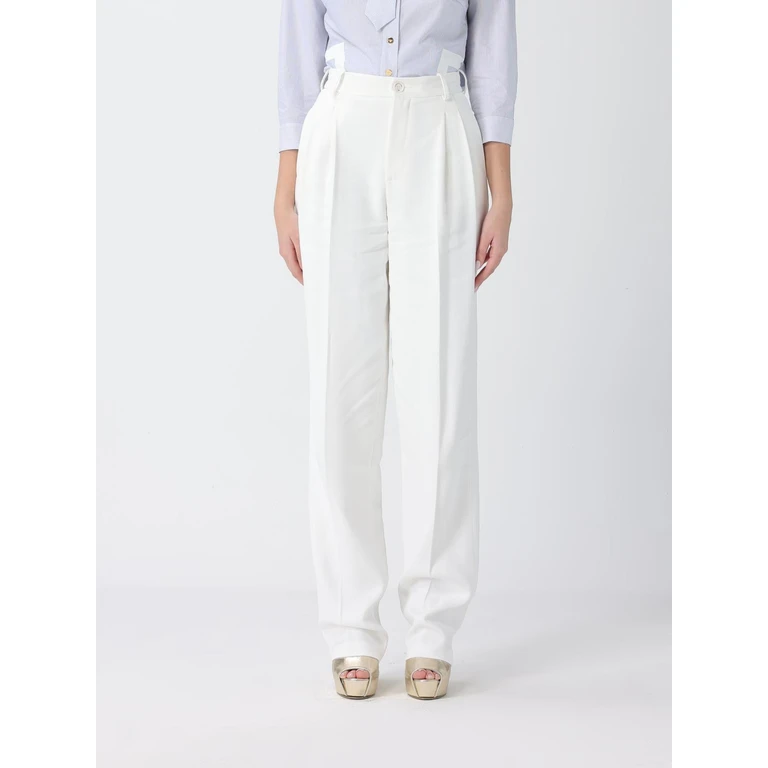 Pants Woman color Ivory (PA17661E2360)