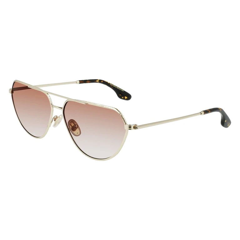 Victoria Beckham Gold Metal Sunglasses - Women