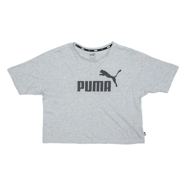 PUMA Womens T-Shirt Grey XS