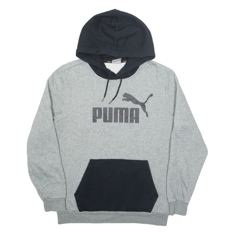 PUMA Mens Grey Hoodie M