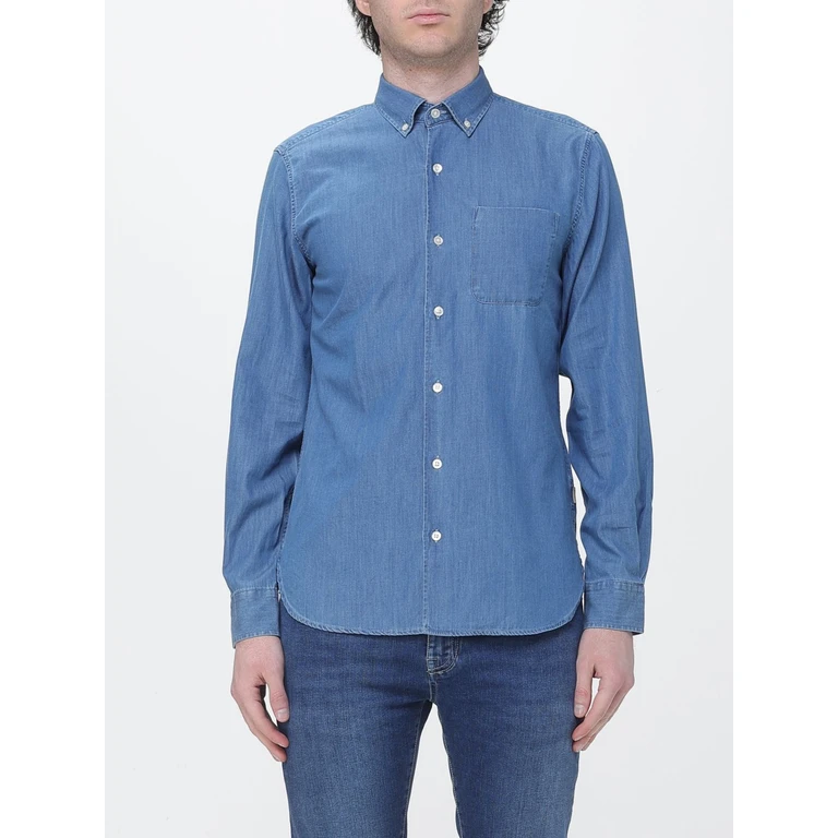 Shirt Men color Blue (CFWOSI0166MRUT40633501)