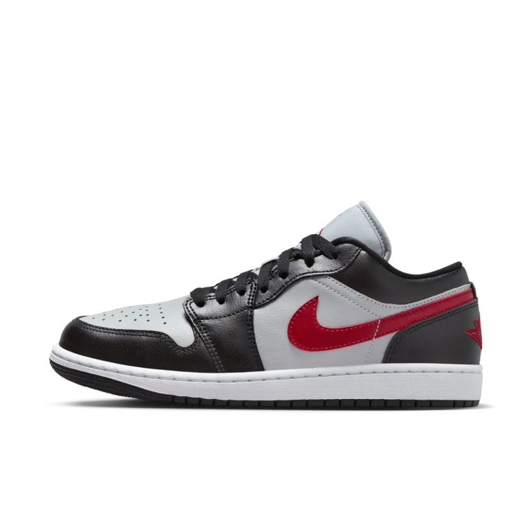 Women's Retro 1 Low 'Wolf Grey Gym Red' W Sneakers