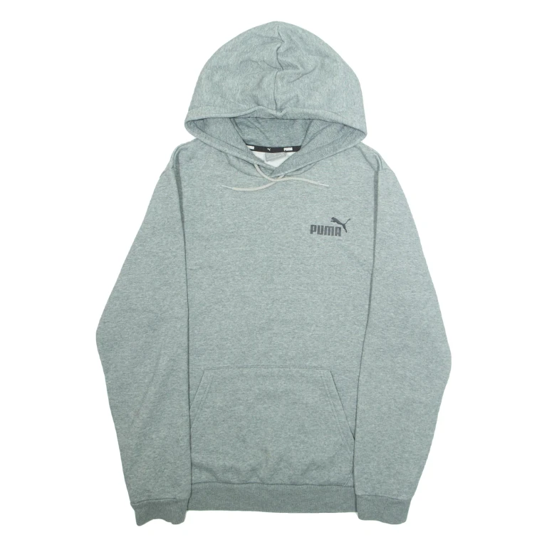 PUMA Mens Grey Hoodie M