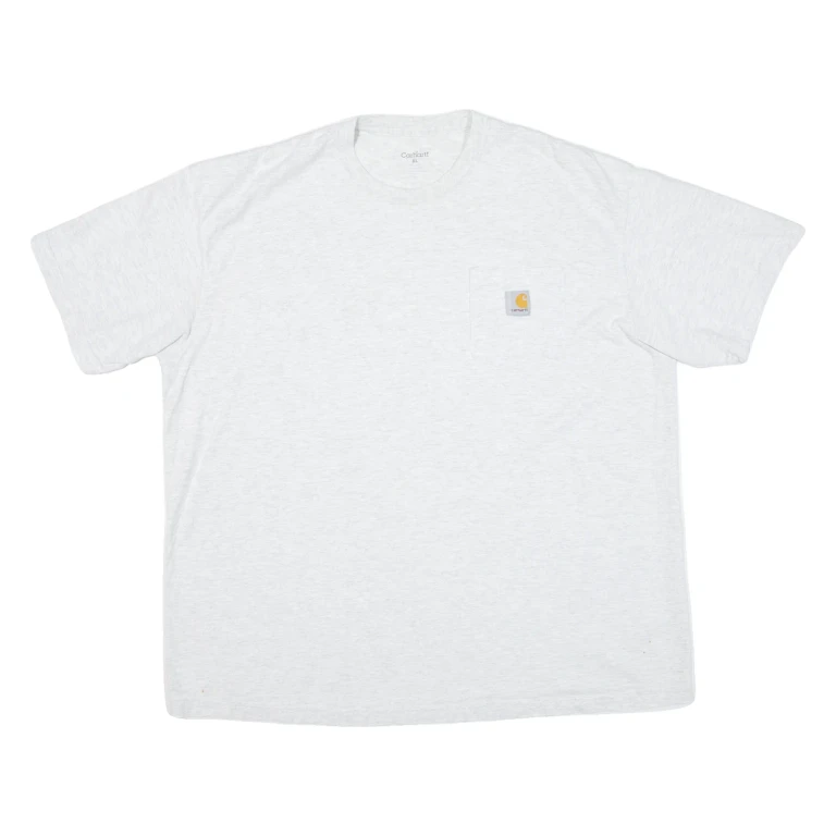 CARHARTT Mens T-Shirt Grey XL