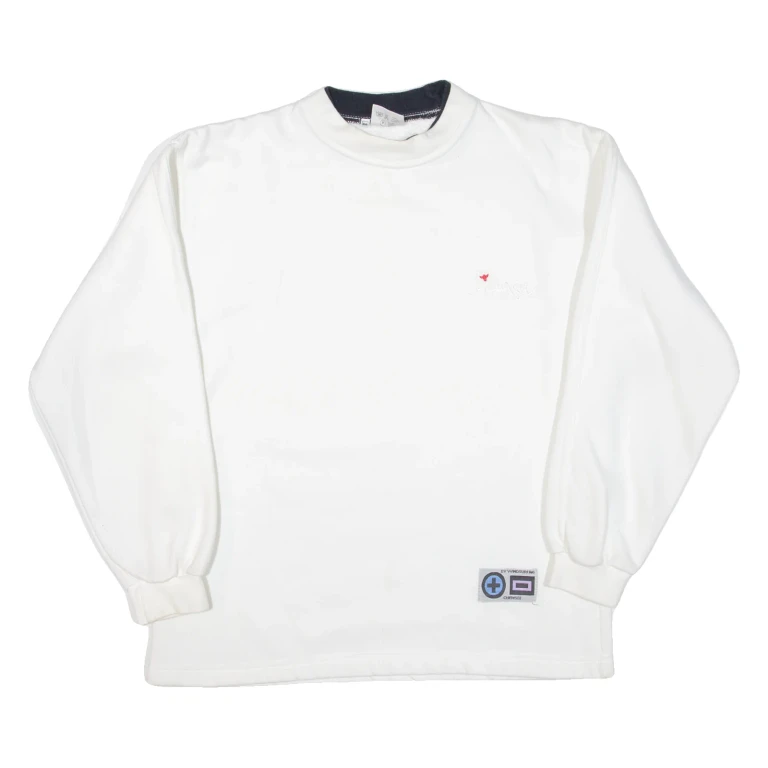 CHIEMSEE Womens Sweatshirt White 90s M