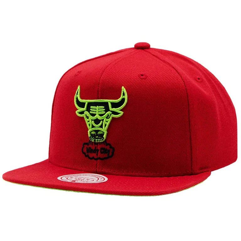 Men's NBA Reverse Candy Apple Snapback Hwc Bulls Snapback Caps