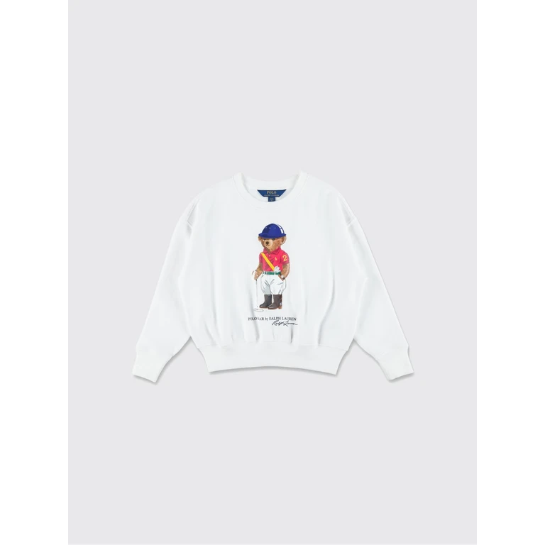 Boy's Teddy Bear Print Cotton-Blend Sweatshirt (A96116003)