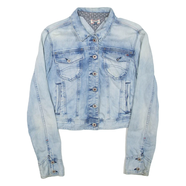 TOMMY HILFIGER Womens Denim Jacket Blue M