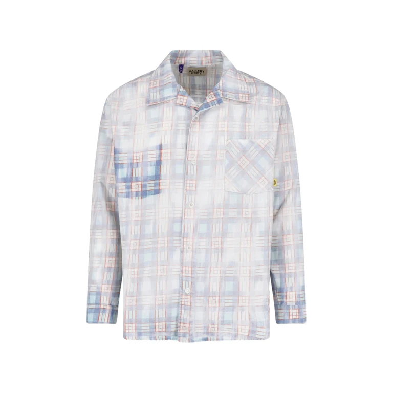Gallery Dept. Plaid-print Long-sleeve Shirt