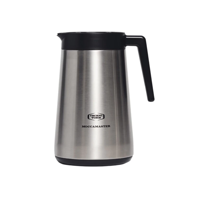 Moccamaster 59865, 1.25 L Thermal Carafe, Silver (40oz)