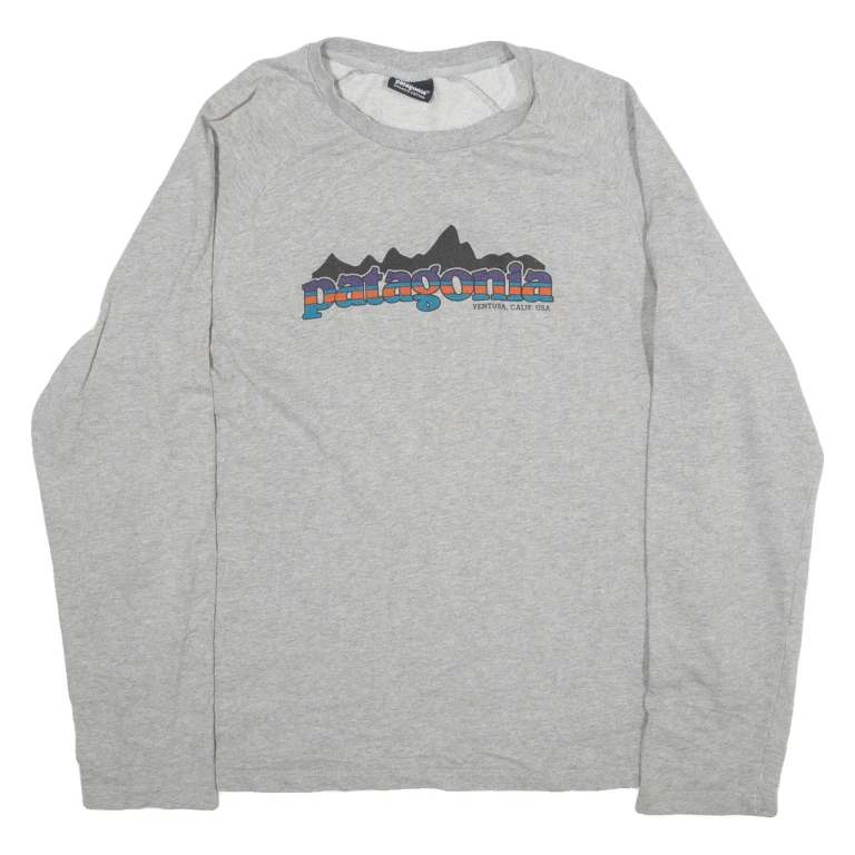 PATAGONIA Womens Sweatshirt Grey L